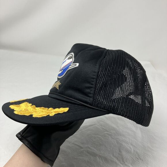 Vintage Boeing 7J7 Hat Cap Aviation Airplane Mesh Snapback RARE Failed Project - Picture 7 of 16